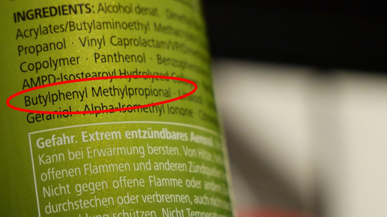 Fragrance component "lilial" banned in the EU due to safety hazard